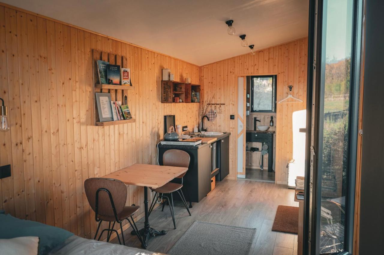 Tiny House Morvan Bourgogne Nature - 2H De Paris Bussieres  エクステリア 写真